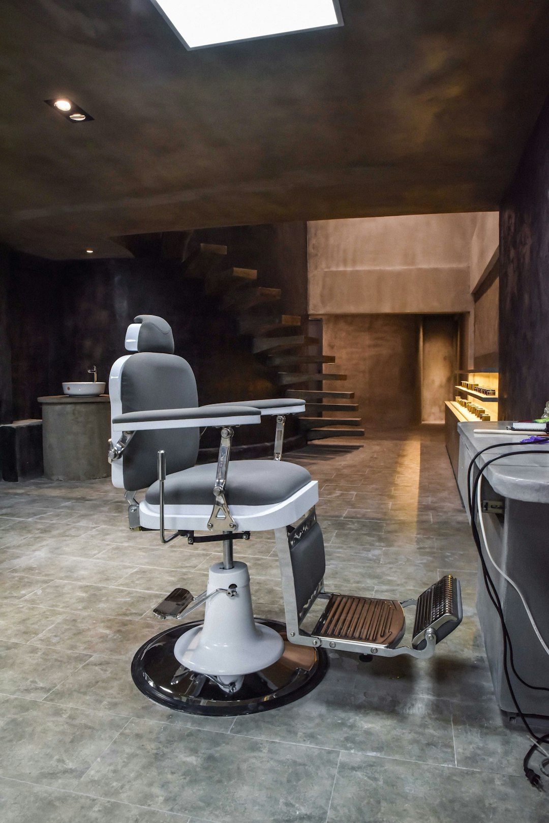 Industrial-themed Spa